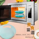 GS MALL 台灣製造 一入 雙層食品加熱微波架 分隔架 置物盤 微波爐架 雙層微波架 收納微波架 微波架 雙層架, , large
