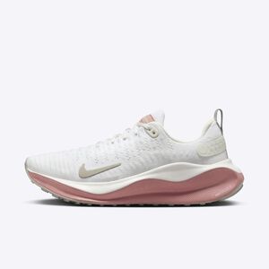 Nike W Reactx Infinity Run 4 女 慢跑鞋 路跑 訓練 緩震 米白粉 [DR2670-106]