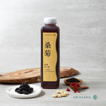 OKASANG cool summer health drinks set｜1000ml*6(White crane flower herbal tea*3、Mulberry chrysanthemum tea*3), , large