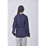 (XL) easy main兩件式藍色長袖上衣二手衣, , large