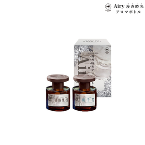 日本【HARIKA】國際酒店專屬Airy漫香時光香薰瓶 梔子花x2入組(香薰/擴香/車用)