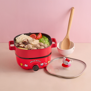 Hello Kitty Multi-functional Detachable Cooking Pot - Pink