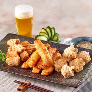 【史家庄方便廚房】 特級手工花枝丸(400g)+黑輪(300g)+螺旋丸(300g) 。氣炸鍋必備 下酒菜最佳首選