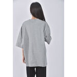 (L) uniqlo質感棉質圓領黑色短袖上衣二手衣, , large