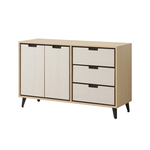 【唯熙傢俱】雷莎原木雙色4尺餐櫃, , large