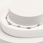 【快速出貨】MORELLATO TALISMANI系列 銀色不鏽鋼 蝴蝶之心手鍊 SAUN37, , large