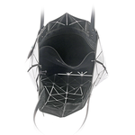 ISSEY MIYAKE BAO BAO LUCENT 6X6 亮面手提包(銀色), , large