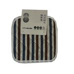 【厚實防燙｜鍋墊｜耐熱不燙手 超值2入組】日式拼布隔熱墊2入 隔熱墊 鍋墊 廚房隔熱墊 餐墊 杯墊, , large