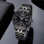 CITIZEN 星辰 光動能城市手錶-黑 BM7565-80E, , large