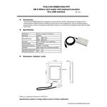 昌運監視器 PONGEE Pegasus PUA-310V-0NM0U1D04-PHT 無紅點EM&Mifare感應讀頭, , large