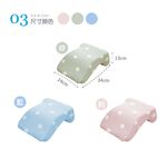 【格藍傢飾】水玉涼感舒壓午睡枕 (三色可選) 記憶綿 記憶枕 趴睡枕 午睡神器 辦公室, , large