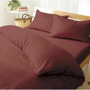 經典素色加大床包組-咖(實際出貨為加大床包組-1入 不含其他陳列佈置物)