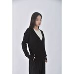 (XL) 質感黑色外套二手衣, , large