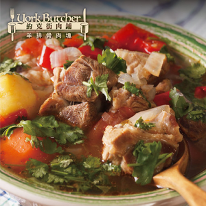 約克街肉鋪 紐西蘭羊排骨切塊1包(300g±10%/包)_任選