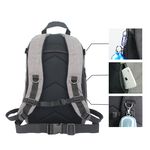 【Niche 樂奇】圓桶型防水後背包 相機包 攝影包 15.6吋筆電包 大容量 24L N-5204, , large