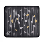 【怪獸】B+ 軟式珪藻土吸水地墊 雙葉 (45x40cm) -金銀, , large