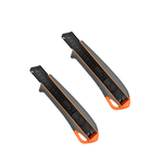 工業級 重型美工刀 輕裝款 黑武士款 贈刀片 內置刀片盒 高碳鋼 黑色刀片 加厚壁紙刀, , large