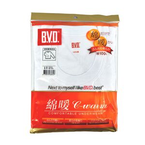 BVD厚綿圓領長袖衫-M