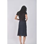 (XL) cidani質感棉質藍色長裙二手衣, , large