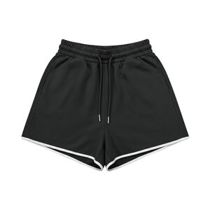 雲感輕棉短褲-黑色M~XL