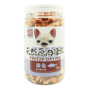 【拉拉寵物小舖】Mr 凍乾 犬用鰹魚150g 天然原肉凍乾  100% 新鮮食材製成 高蛋白 低脂肪