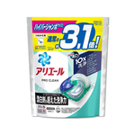 [日日好物]日本P&G-Ariel PRO 10X酵素強洗淨漂白去污消臭4D洗衣凝膠球28顆/袋(去黃亮白除臭洗衣球,洗衣機筒槽防霉,室內晾曬洗衣膠囊,衣物局部除垢), , large