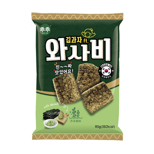 Kuai Kuai Seaweed Snack- Wasabi Flavor
