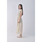 (L) 花卉綠色洋裝二手衣, , large