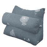 【格藍傢飾】MIT 親膚抗菌 三角懶人枕 台灣製造 三角靠墊 沙發 床上 抬腿 背靠 枕墊, , large