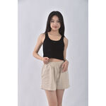 (S) caco無袖黑色上衣二手衣, , large