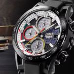 CASIO 卡西歐 EDIFICE TOM&rsquo;S 50 周年紀念版聯名太陽能手錶 EFS-S641TMS-1A, , large