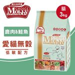 【Mobby莫比】貓飼料 貓糧 愛貓無穀低敏配方3kg(口味任選), , large