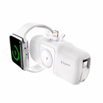 【Timo】 ApplePie Watch 3 in 1 Pocket Power Bank (WH Mark)  - Lightning plug / White, , large