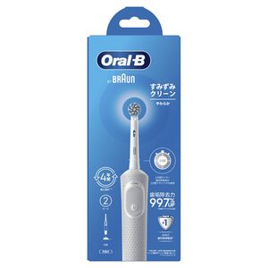 歐樂B D100活力亮潔電動牙刷-白色