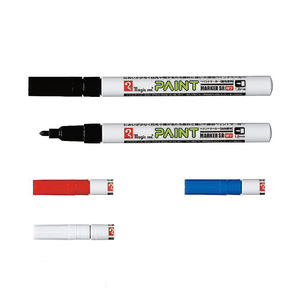 【日本 寺西】工業用 油漆筆 耐光 耐水 細字 1.2mm /支 MSR551P(黑/紅/藍/白)  -  多款可選