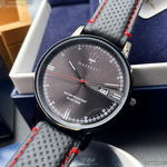 [星晴錶業]MASERATI手錶,42mm,R8851130001黑色錶面黑錶殼深黑色真皮皮革錶帶款, , large