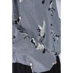 (S) moma質感藍色長袖上衣二手衣, , large