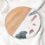 marble-and-acacia-wood-spliced-coaster, , large