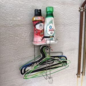 [Beargood sticker] Clothes Hanger Storage Rack (Adhesive)