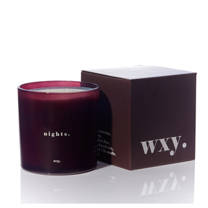 【英國 wxy】經典XL款蠟燭- nights.波本酒 & 菸草/1500g