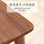 實木木色小凳子正方形, , large