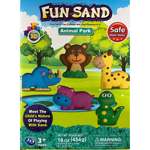 【啾愛你】動力沙玩具組( 454g - 動物)加贈補充包,  【啾愛你】動力沙玩具組( 454g - 動物)加贈補充包