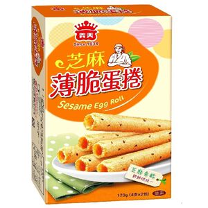 I Mei Sesame Egg Roll