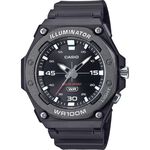 CASIO 卡西歐 運動風大三針手錶-黑 MW-620H-1AV, , large