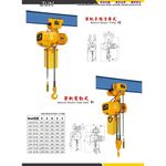 WIN 五金 JUN 多種規格 單鍊式 三相電動吊車 電動絞盤 手拉吊車 手搖吊車 吊重 廠房設備 提升機 吊升 起重, , large