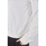 (XL) uniqlo質感棉質圓領白色長袖上衣二手衣, , large