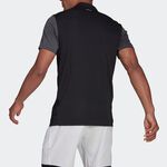 Adidas Club Polo 男 短袖 網球 比賽 運動 休閒 舒適 吸濕 排汗 黑灰 [GL5437], , large