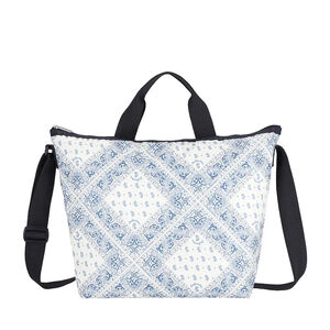 Lesportsac Deluxe Easy Carry Tote 兩用托特包 / 微風織語