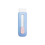 Push-Forward Plastic Eraser (Solid Color)-Blue, , large
