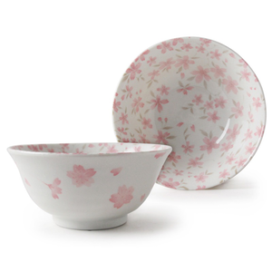 [豐名日本餐具] 5.0"井 布目櫻 粉 / C05DB0-314